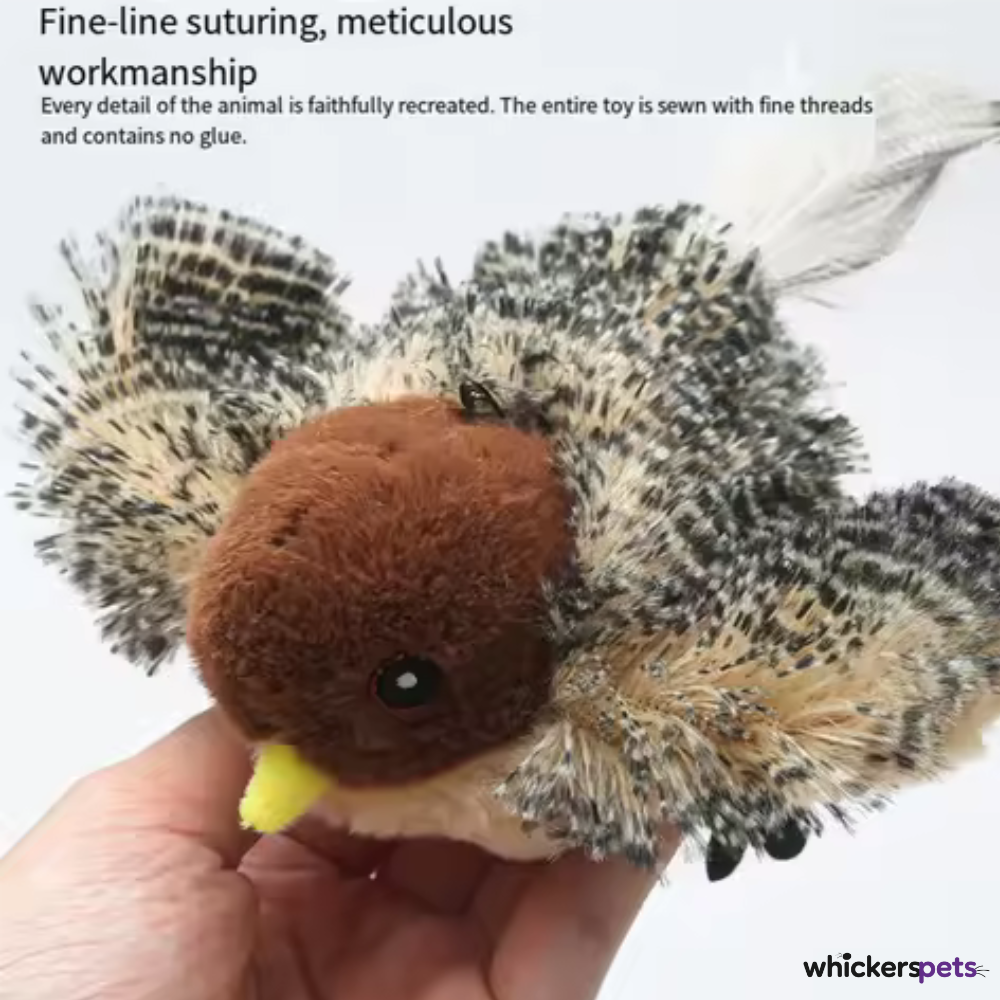 WhiskerBall™ Interactive Flapping Bird Cat Toy
