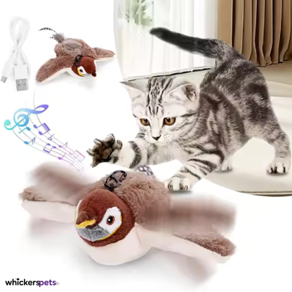 WhiskerBall™ Interactive Flapping Bird Cat Toy