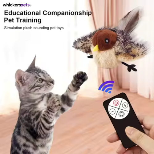 WhiskerBall™ Interactive Flapping Bird Cat Toy