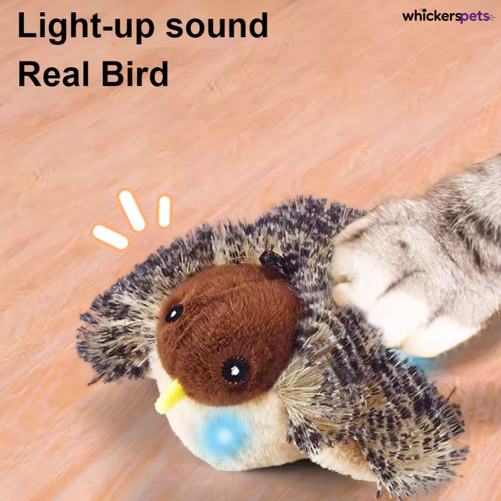 WhiskerBall™ Interactive Flapping Bird Cat Toy