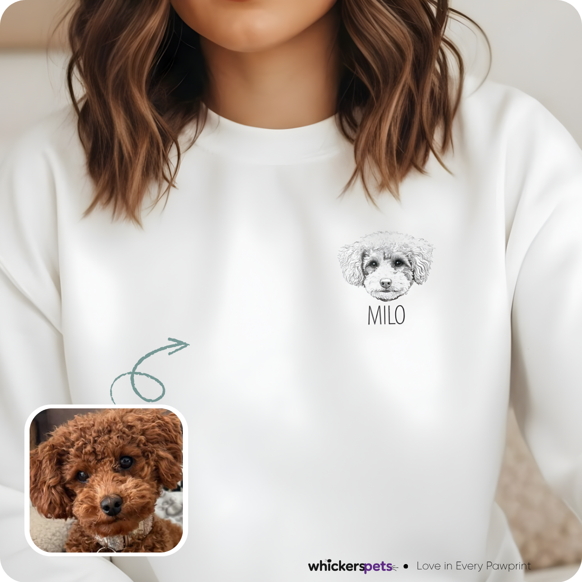SweetWhisker™: Pet Sweatshirt Personalized