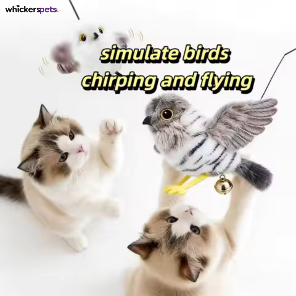 WhiskerBall™ Interactive Flapping Bird Cat Toy
