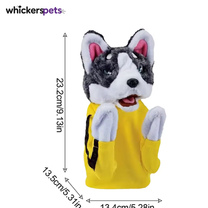 SweetWhisker™ Kung Fu Husky Hand Puppet Toy