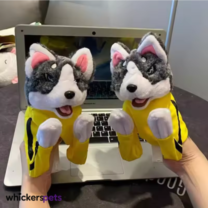 SweetWhisker™ Kung Fu Husky Hand Puppet Toy