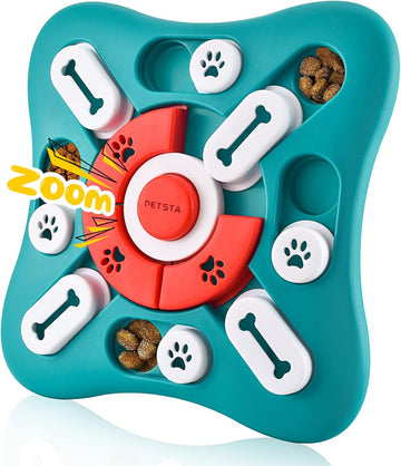 Interactive Pet Puzzle Feeder Toy – Slow Feeder & IQ Training Game for Dogs and Cats