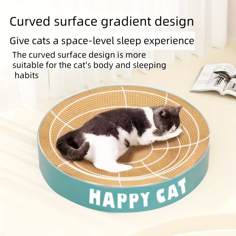 Cat Scratcher Bed – Durable Cardboard Lounger for Sleeping, Playing & Claw Care