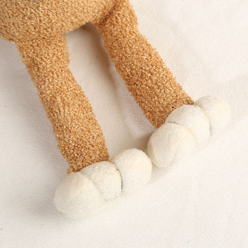 Cute Monkey Plush Toy – Soft Stuffed Animal Doll for Kids & Pets